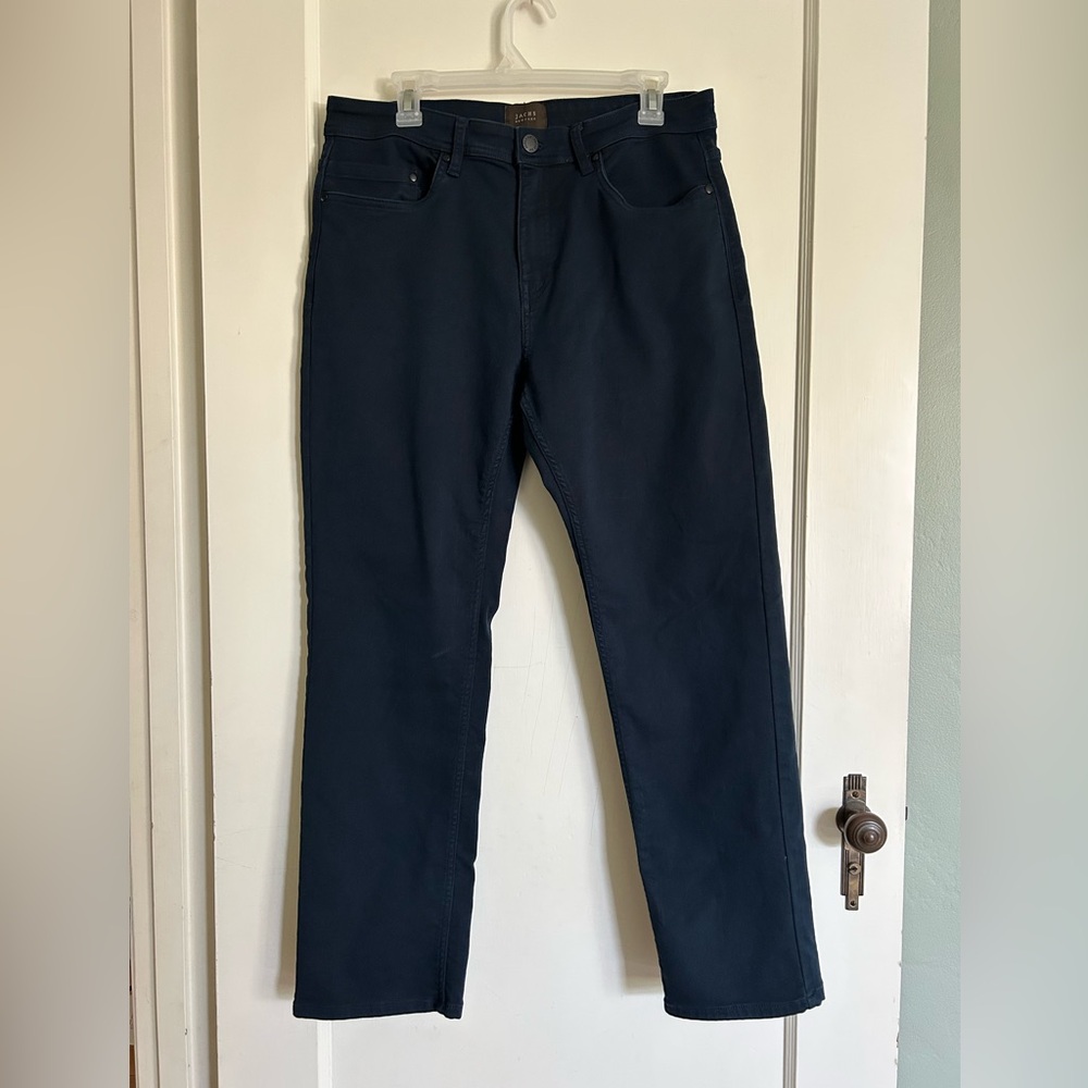 Jachs Dark Blue Straight Jeans Classic Fit